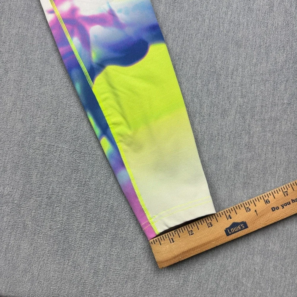 Nike Dri-Fit Legendary‎ Lava Pants Womens Large Leggings Volt Yoga Gym Workout